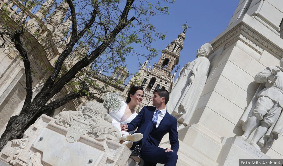 La boda de Elisabet y Fernando en Salteras, Sevilla
