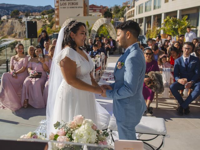 La boda de Roberto y Denisse en Calp/calpe, Alicante 18