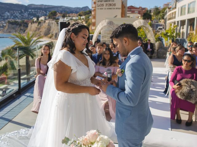 La boda de Roberto y Denisse en Calp/calpe, Alicante 19