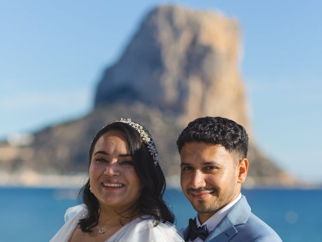 La boda de Roberto y Denisse en Calp/calpe, Alicante 55