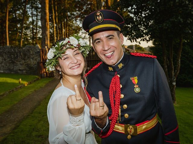 La boda de Mario  y Ana  en Moraña, Pontevedra 1