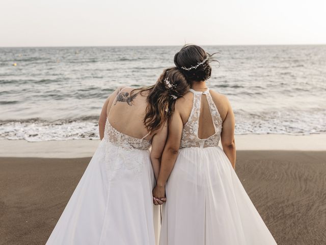 La boda de Giselle y Teresa en Taurito, Las Palmas 11