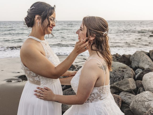 La boda de Giselle y Teresa en Taurito, Las Palmas 1