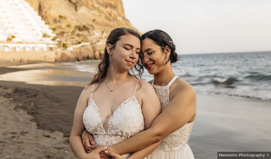 La boda de Giselle y Teresa en Taurito, Las Palmas