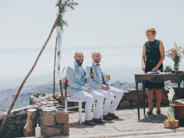 La boda de Perico y Airam en Tejeda, Las Palmas 25