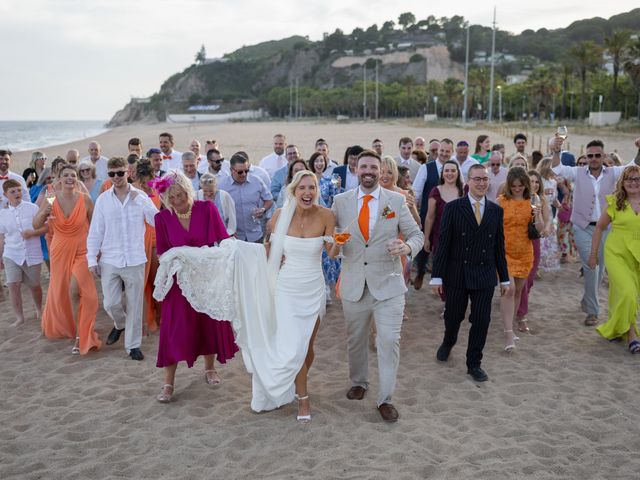 La boda de Luke y Jemma en Calella, Barcelona 127