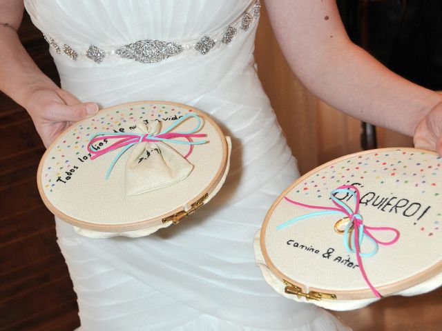 La boda de Aitor y Camino en Valdastillas, Cáceres 2