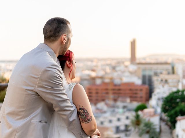 La boda de Rubén y Estefanía en Alacant/alicante, Alicante 25