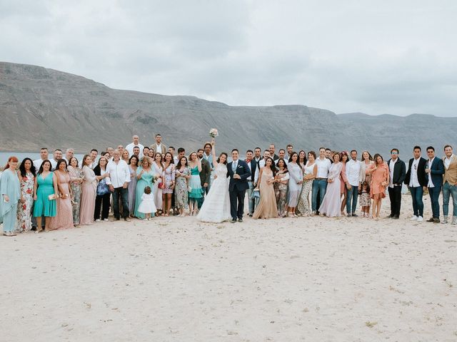 La boda de Octavio y Fayna en Caleta De Sebo (Isla Graciosa), Las Palmas 69
