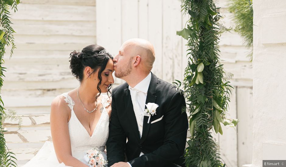 La boda de Christian y Aina en Canyelles, Barcelona