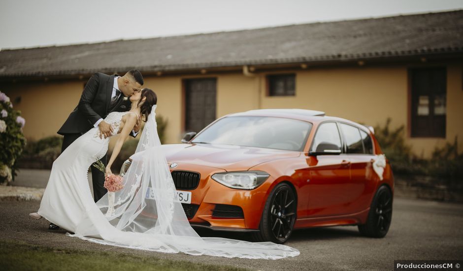 La boda de David y Tatiana en San Cucao, Asturias