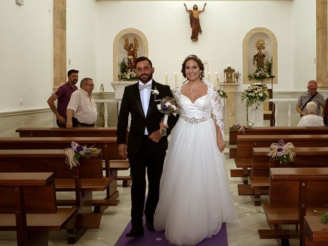 La boda de Ángel y Patricia en Rioja, Almería 12
