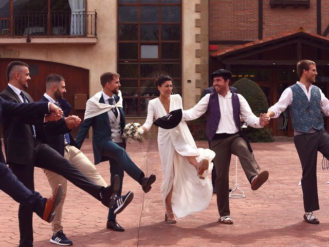 La boda de Andoitz y Leire en Laguardia, Álava 71