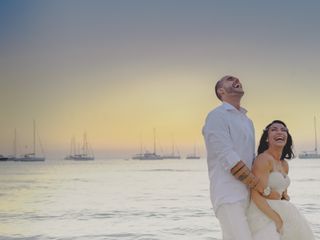 La boda de Elisabeth y Tino