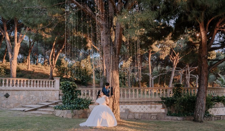 La boda de Javier y Carla en Sant Vicenç De Montalt, Barcelona