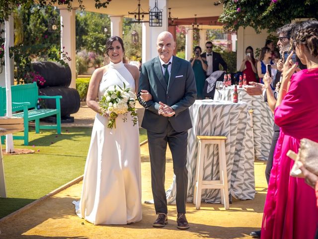 La boda de Claudia y Fran en Mairena Del Alcor, Sevilla 24