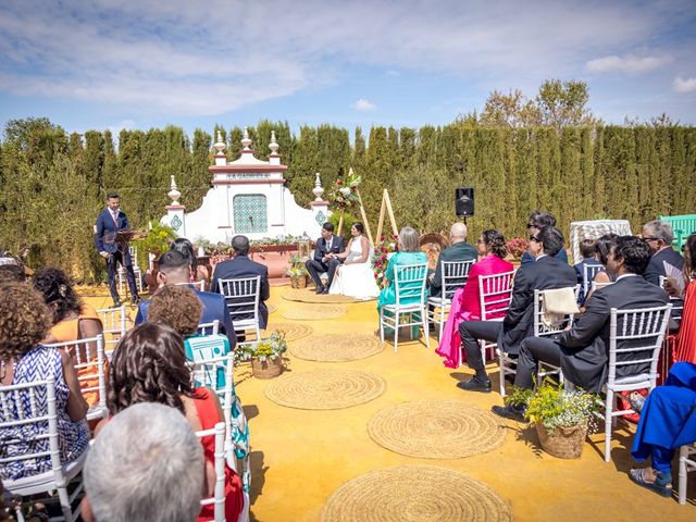 La boda de Claudia y Fran en Mairena Del Alcor, Sevilla 34