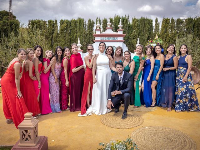 La boda de Claudia y Fran en Mairena Del Alcor, Sevilla 56