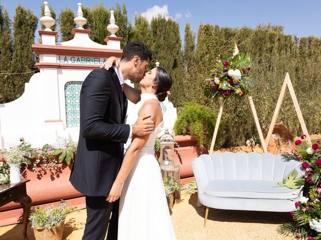 La boda de Claudia y Fran en Mairena Del Alcor, Sevilla 63