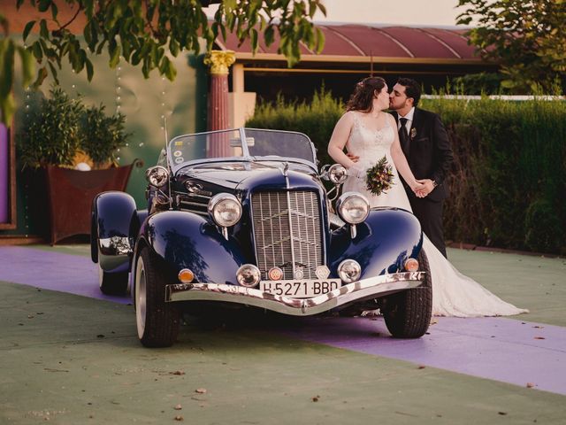 La boda de Rubén y Flor en Ballesteros De Calatrava, Ciudad Real 64