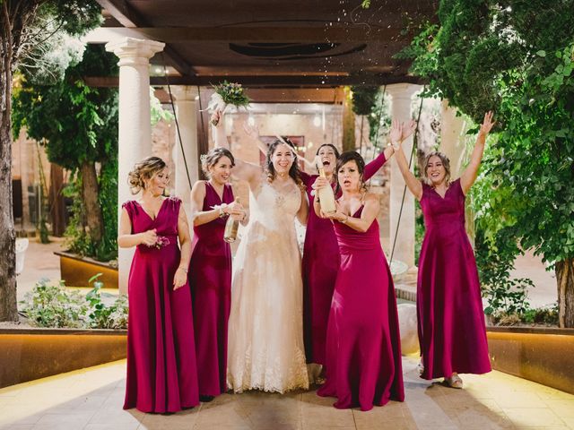 La boda de Rubén y Flor en Ballesteros De Calatrava, Ciudad Real 91