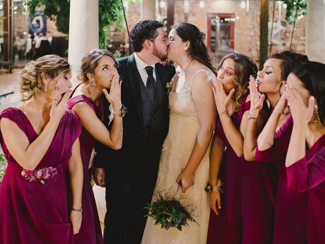 La boda de Rubén y Flor en Ballesteros De Calatrava, Ciudad Real 93