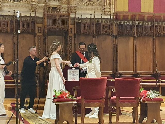 La boda de Estefania  y Gemma  en Palau De Plegamans, Barcelona 1