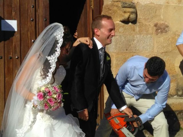 La boda de Jesús  y Miriam en Villanueva De La Sierra, Cáceres 22