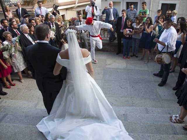 La boda de Iñaki y Alicia en Mombeltran, Ávila 10