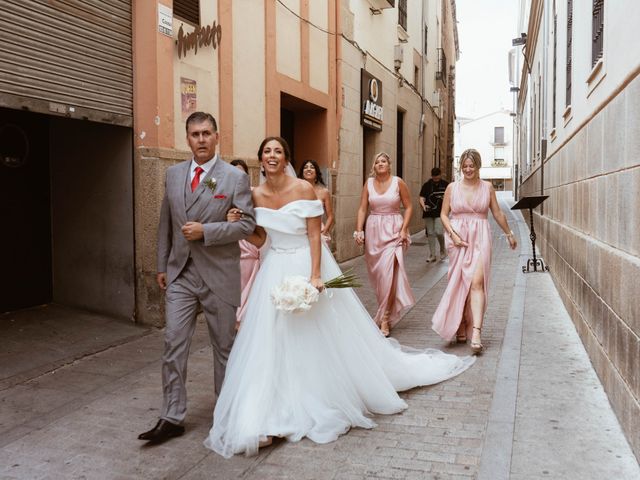 La boda de Sergio y Natacha en Zarza De Granadilla, Cáceres 27