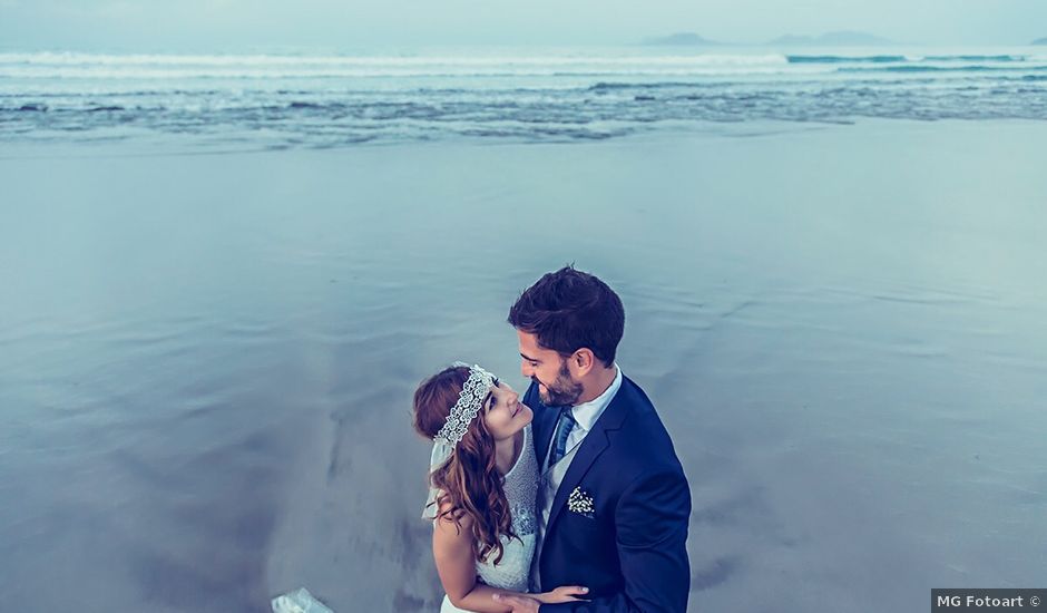 La boda de Aingeru y Cristina en Yaiza, Las Palmas