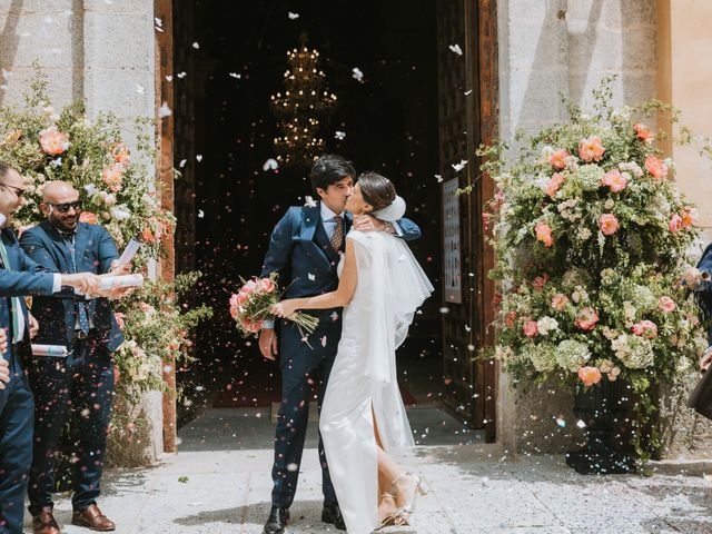 La boda de Diego y Begoña en  La Granja de San Ildefonso, Segovia 69