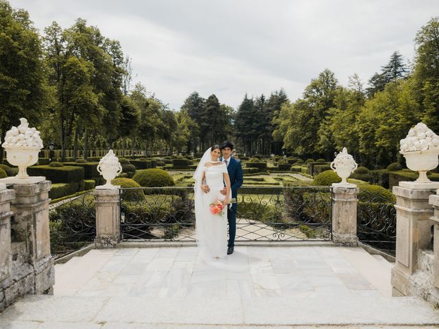 La boda de Diego y Begoña en  La Granja de San Ildefonso, Segovia 77