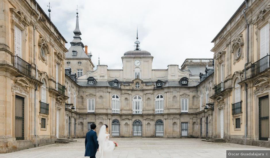 La boda de Diego y Begoña en  La Granja de San Ildefonso, Segovia