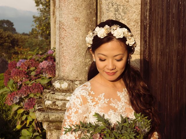 La boda de Adrián y Ying en San Tirso (Mens), A Coruña 31