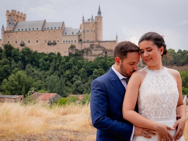 La boda de Fran y Paula en Segovia, Segovia 35
