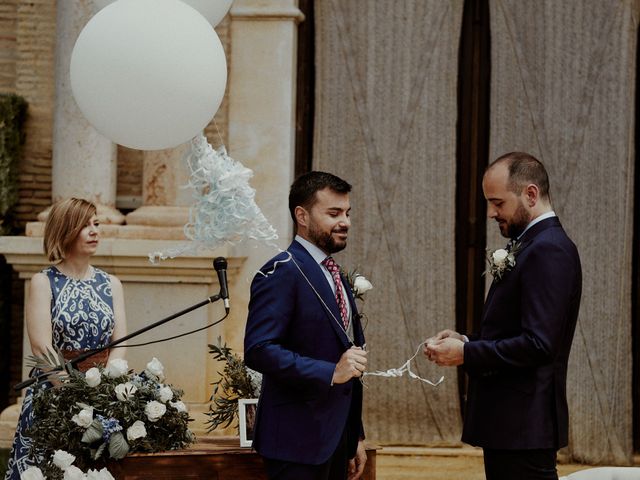 La boda de Jesús y José en Fuentes De Andalucia, Sevilla 52