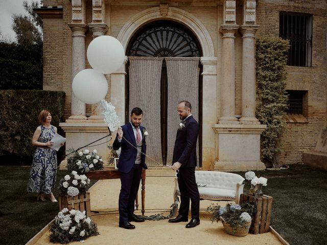 La boda de Jesús y José en Fuentes De Andalucia, Sevilla 53