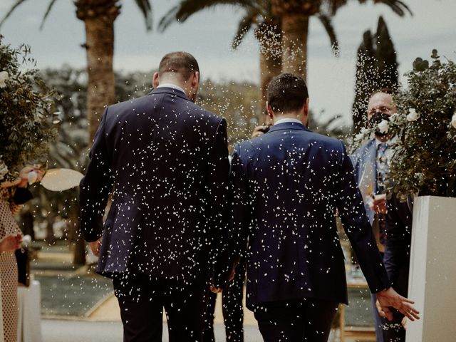 La boda de Jesús y José en Fuentes De Andalucia, Sevilla 60