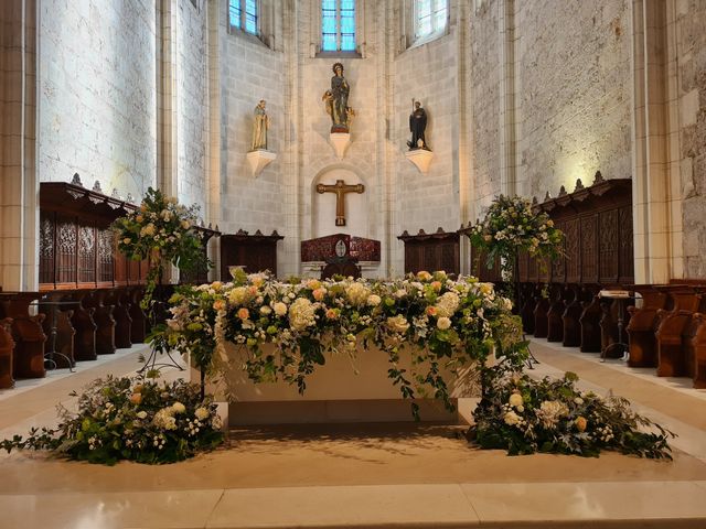 La boda de Neftalí  y Vanesa en San Pedro De Cardeña, Burgos 3