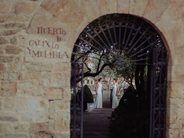 La boda de Cristina y Jessica en Mozarbez, Salamanca 77