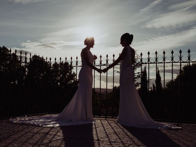 La boda de Cristina y Jessica en Mozarbez, Salamanca 89