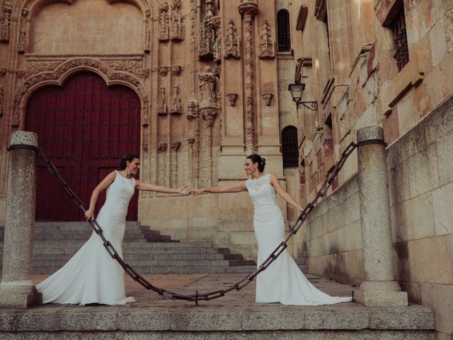 La boda de Cristina y Jessica en Mozarbez, Salamanca 99