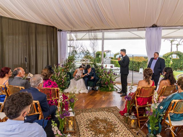 La boda de Óscar y Andrea en San Vicente De El Grove, Pontevedra 83