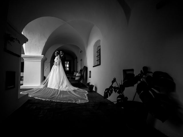 La boda de Jose y Raquel en Puebla De Sancho Perez, Badajoz 45