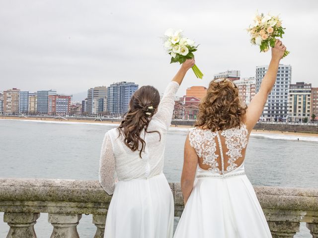 La boda de Amaya y Aida en Gijón, Asturias 1