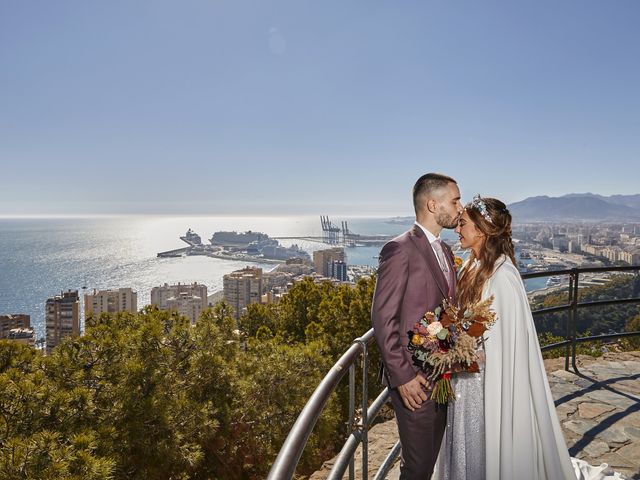 La boda de Isaac y Lourdes en Málaga, Málaga 41