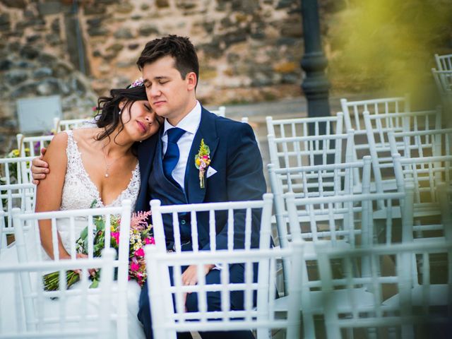 La boda de Carlos y Ximena en Ligüerre De Cinca, Huesca 1