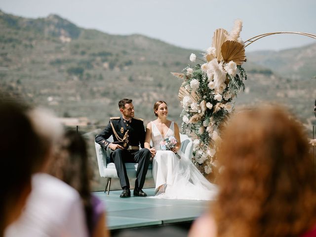 La boda de Joshua y Maria en Benimantell, Alicante 27