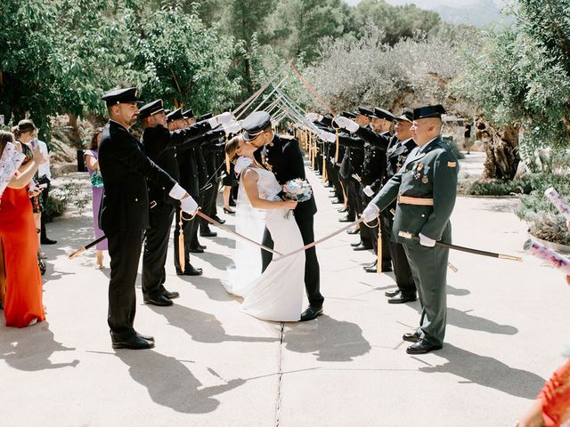 La boda de Joshua y Maria en Benimantell, Alicante 34